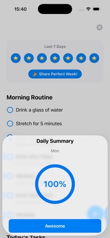 Daily System screenshot