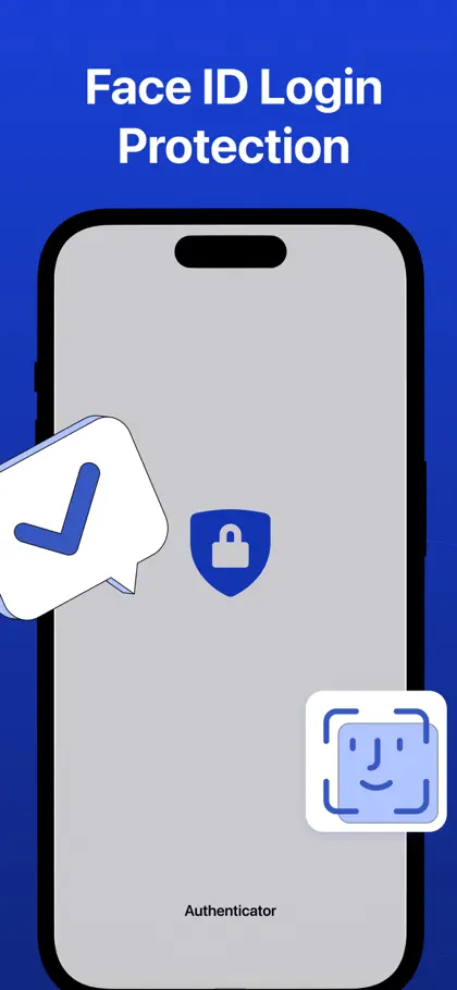 Screenshot 3 di 5 di Authenticator App－2FA・MFA・OTP