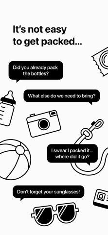 Packd - Reusable Packing Lists Screenshot 1 of 7