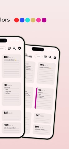 Weekbook: Diary & Planner screenshot 5