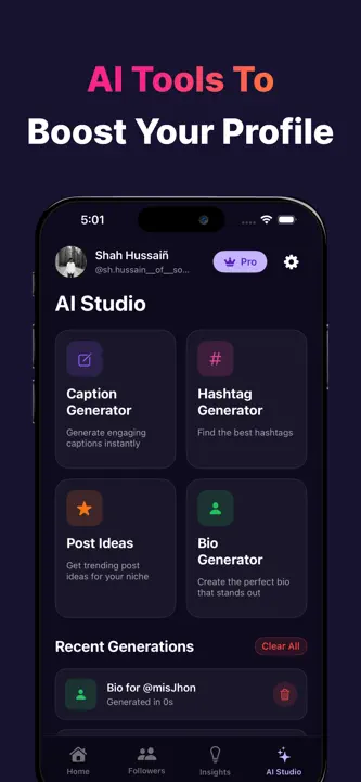 Followers Tracker For Insta! screenshot 4