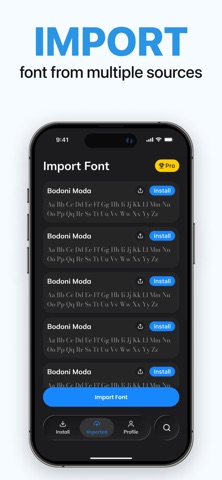 Install Fonts - Font Installer Screenshot 7 of 10