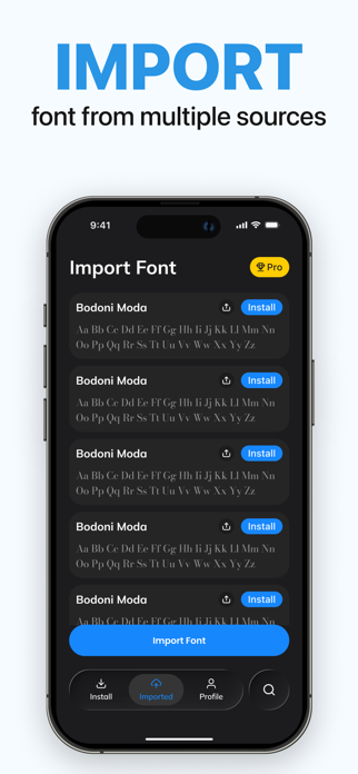 Install Fonts - Font Installer Screenshot 7 of 10