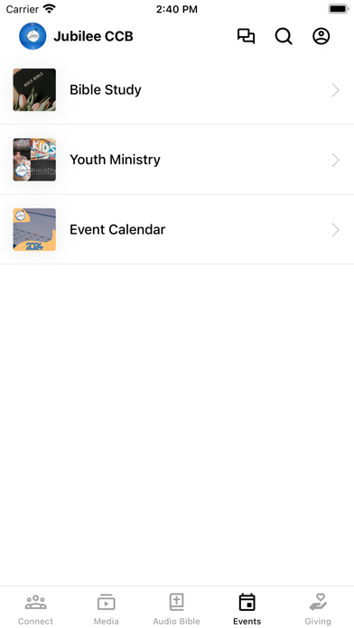 Screenshot 3 of Jubilee Christian Brockport NY App