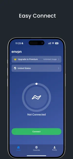EnVPN – Best VPN Proxy iPhone screenshot 1