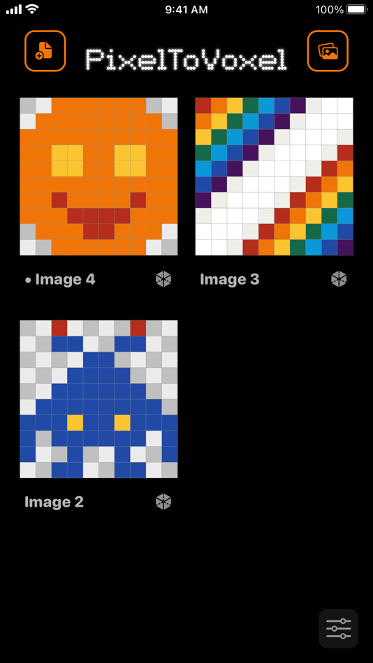 #1. Pixel Art 2D to Voxel 3D (iOS) Podle: A5 Multimedia