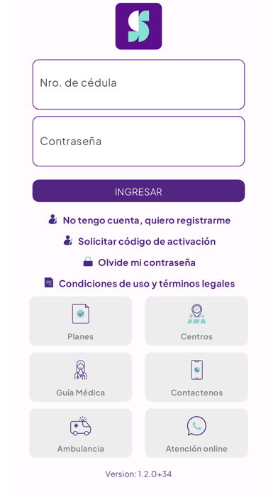 Santa Clara Medicina Prepaga Screenshot