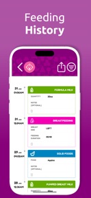 Breastfeeding Baby Tracker screenshot