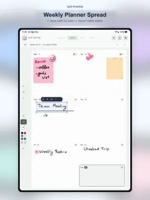 SoftPaper: Agenda & Planner screenshot 2