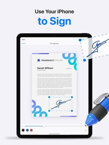 PDF Document Scanner App + iPad screenshot
