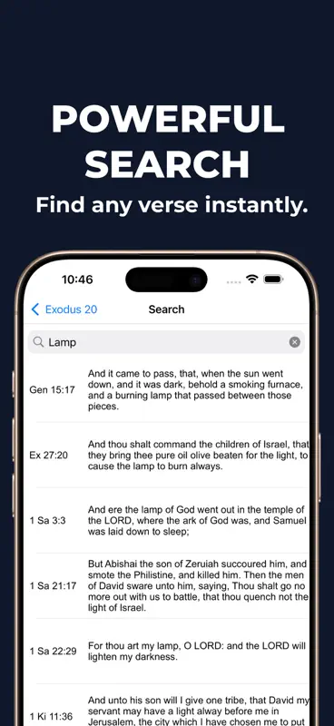 Bible King James (KJV) screenshot 5 of 5