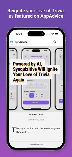 AI Trivia Games - Synquizitive screenshot 3