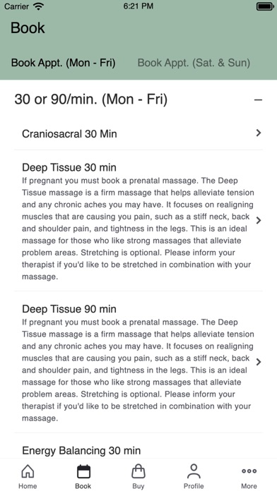 App screenshot