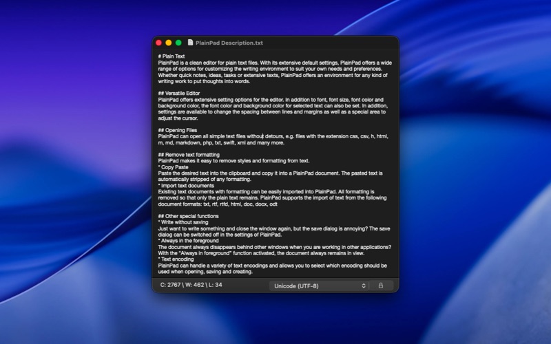 Screenshot #2 pour PlainPad