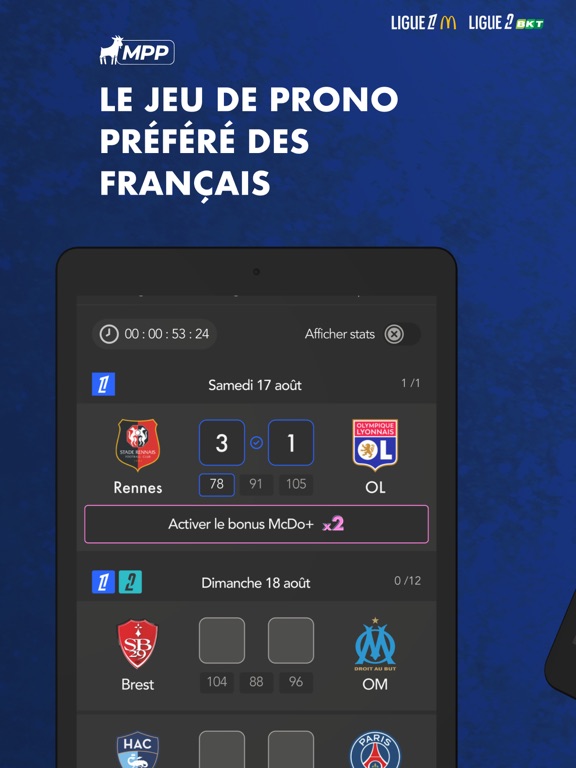 Screenshot #4 pour Mon Petit Prono