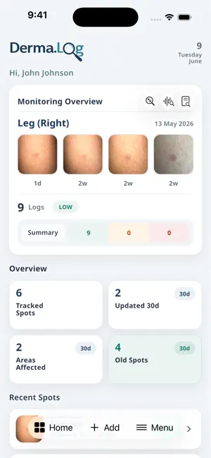 Derma.Log screenshot 1