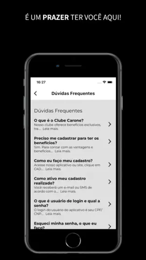 Clube Carone APP screenshot 3