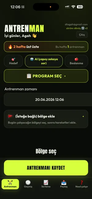 ANTRENMAN TAKİP screenshot 4