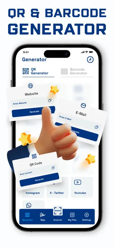 QR Scanner - Leser- Generator screenshot 4 of 7