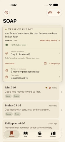SOAP Bible Study Tool Screenshot 1 of 9