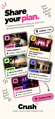 Crush: Dating, Meet & Chat Screenshot 2 of 4