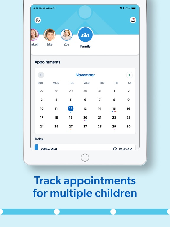 MyCookChildren's iPad screenshot 8 - Medical app
