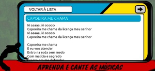 Instrumento letras de capoeira iPhone screenshot 4