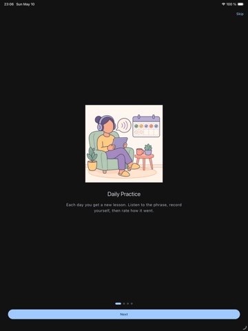 Sesla: Speech Practice iPad screenshot