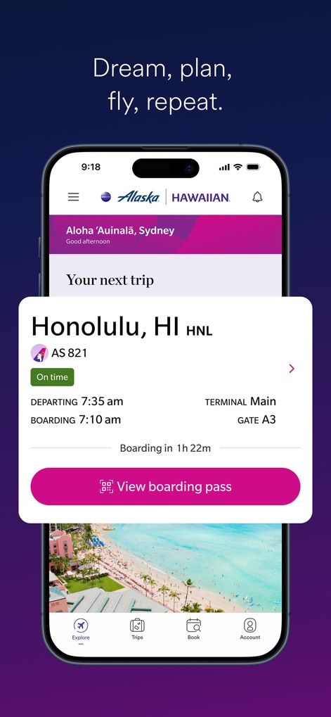 Alaska Hawaiian - 次の旅へ