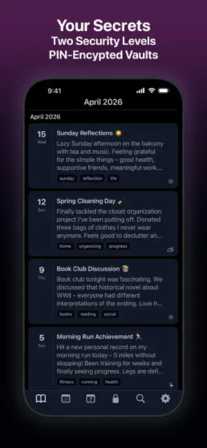 Locked Secrets Diary screenshot 1