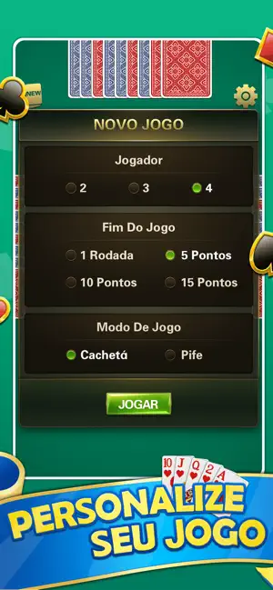 Cacheta: Classic Card Game screenshot 4
