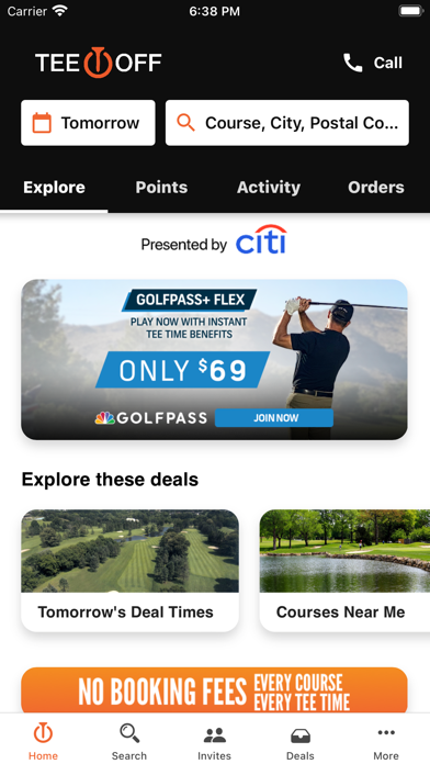 TeeOff Screenshot 1 - AppWisp.com