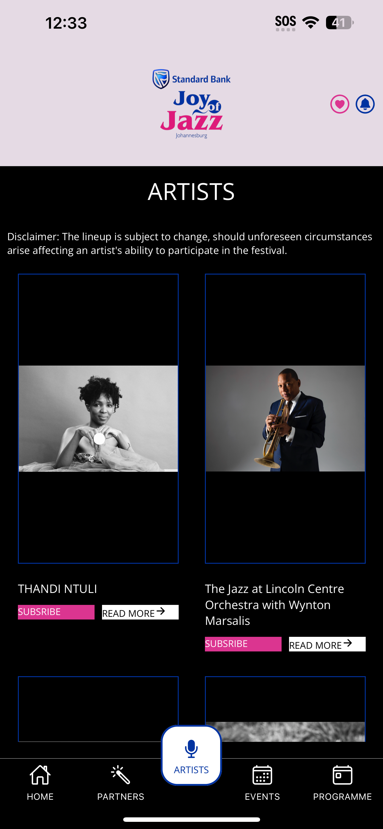 Standard Bank Joy Of Jazz