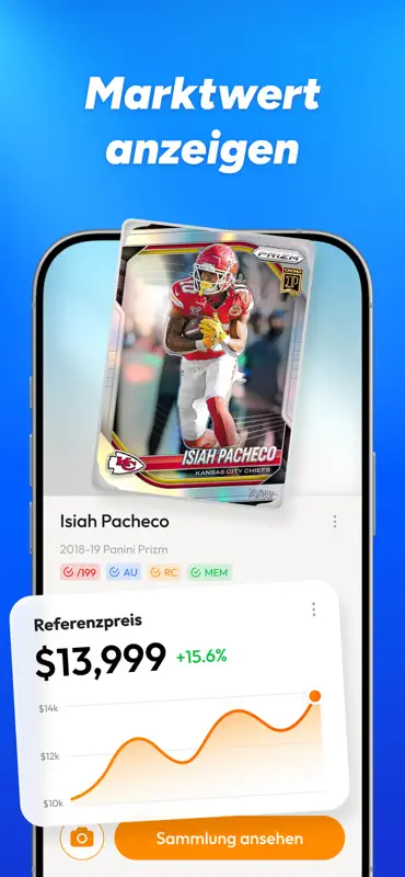 Sports Card Scanner: SPcard screenshot 1 of 6
