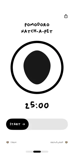 Pomodoro Timer: Hatch-a-Pet screenshot 1