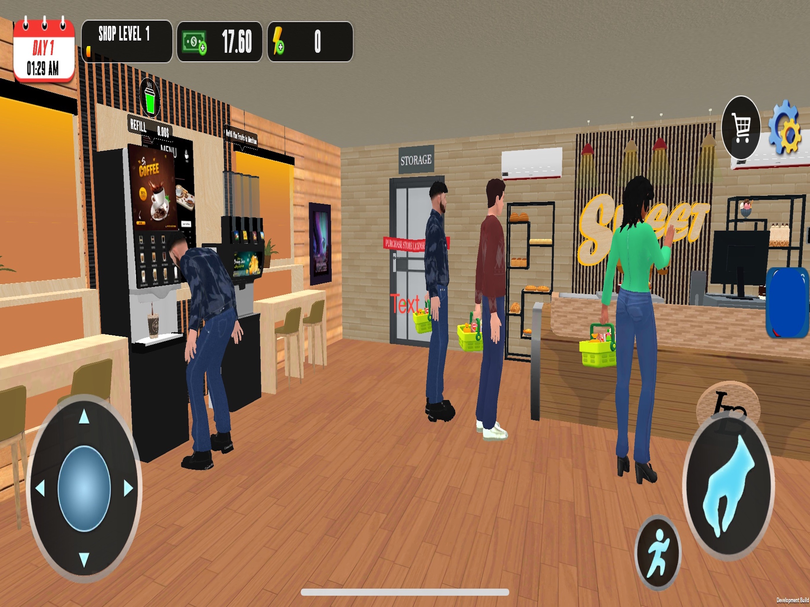 Cafe SuperMart Simulator