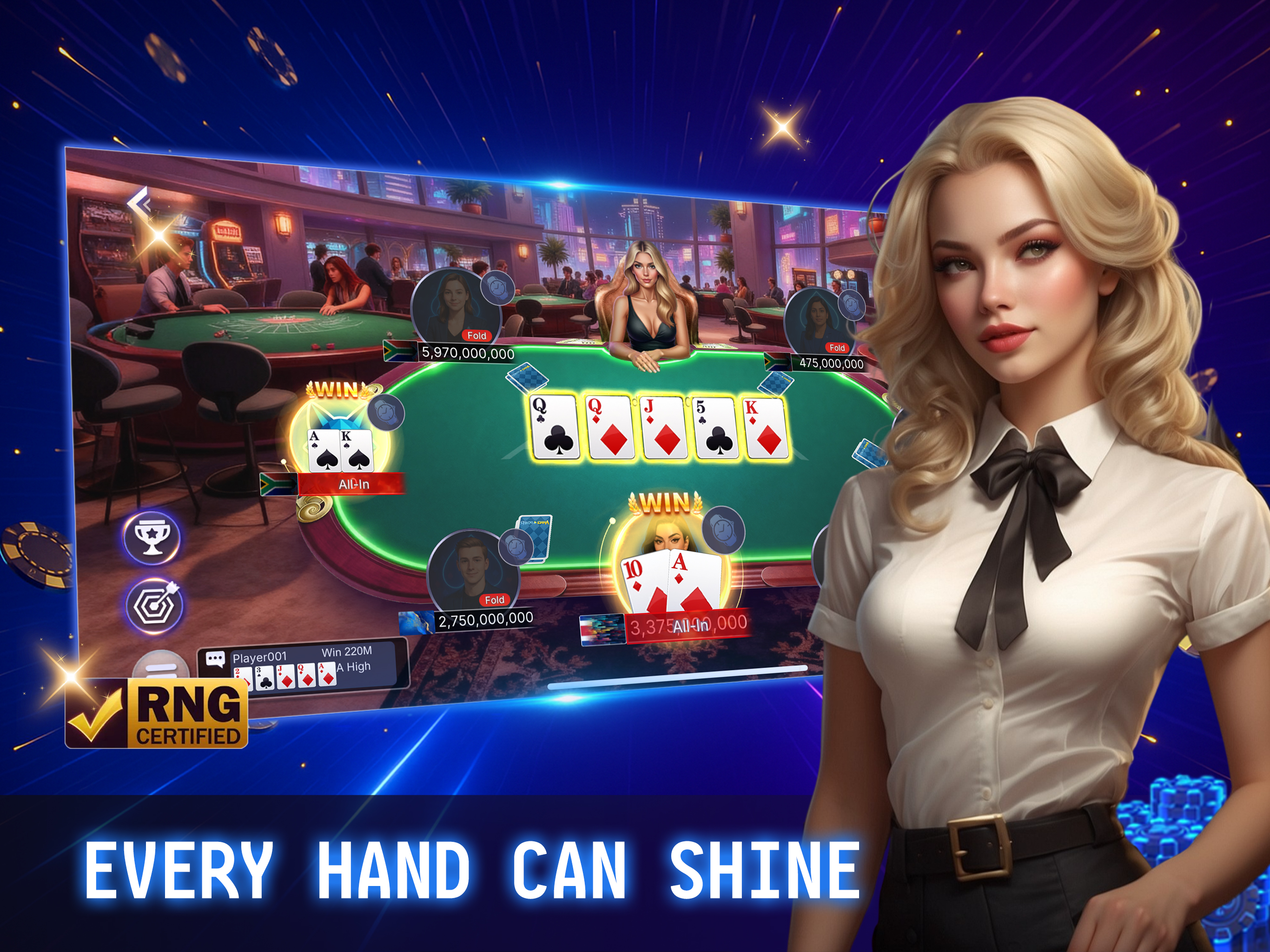 Amagi poker-Texas Holdem screenshot 10