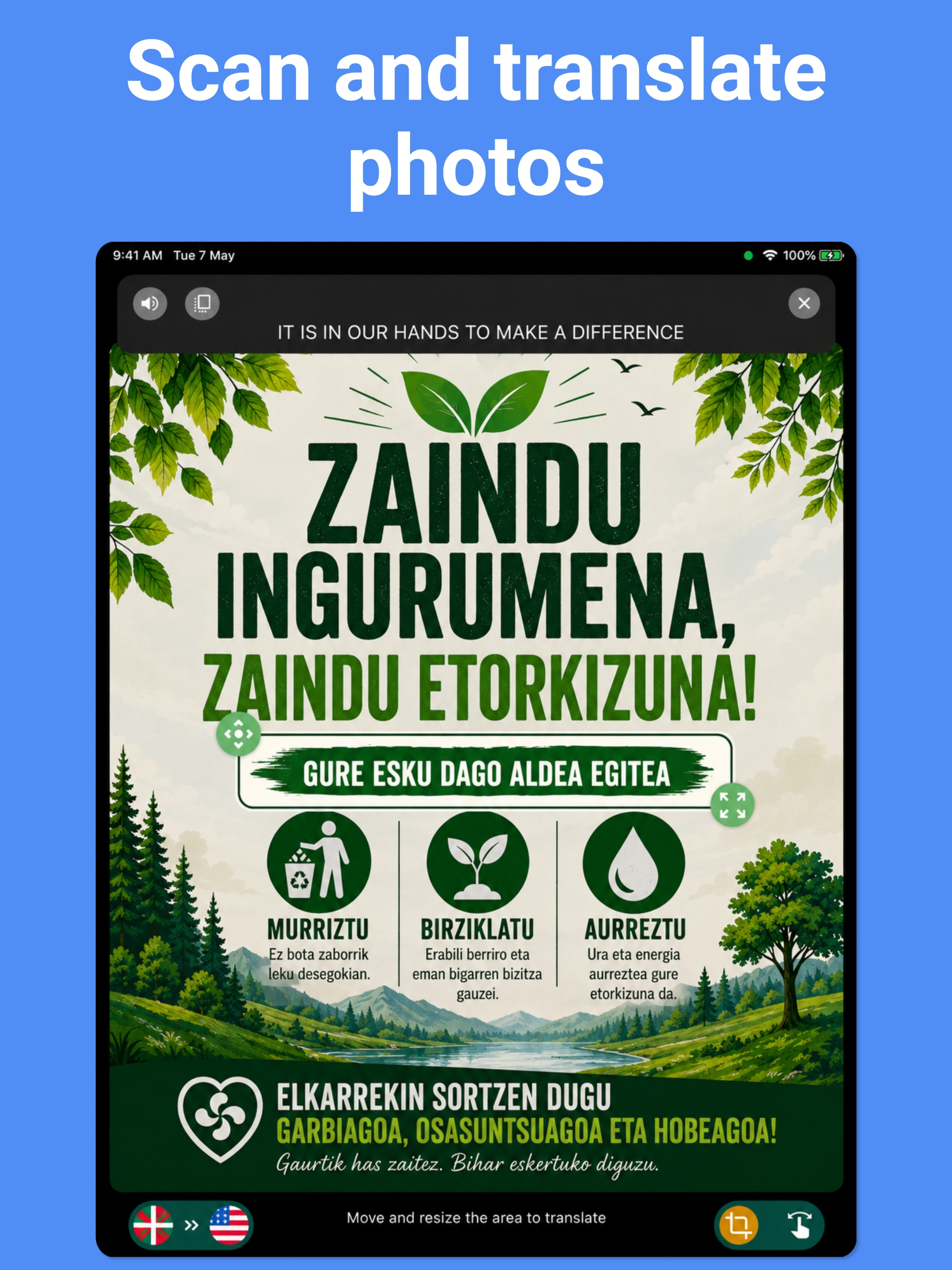 Basque Translator: Voice screenshot 9