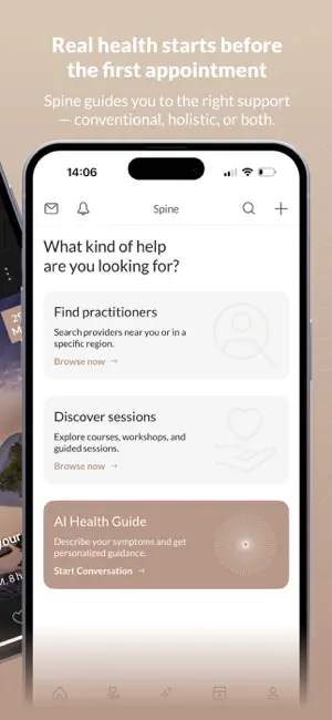 Spine App Your Life Companion screenshot 2