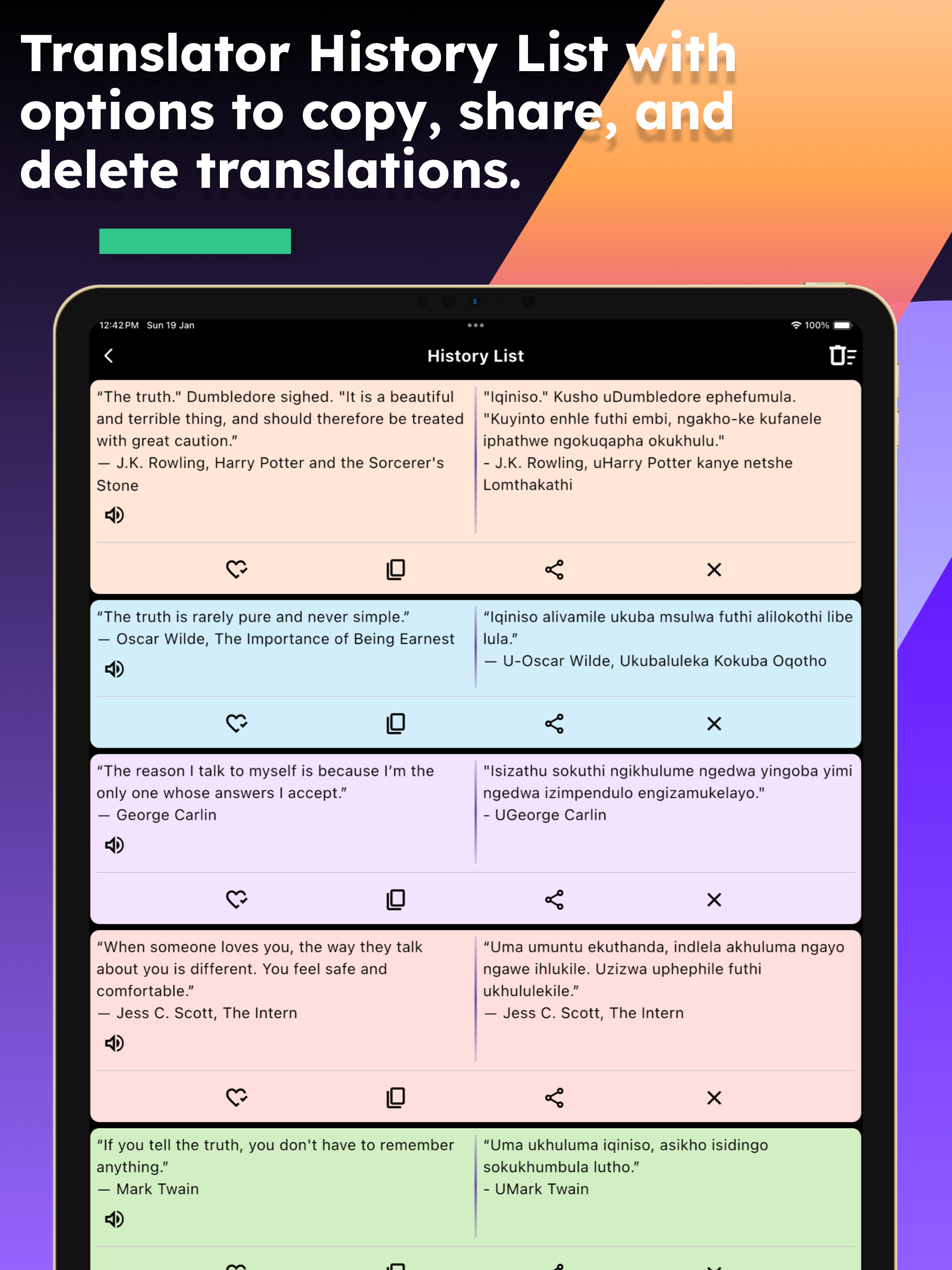English Zulu Translator screenshot 11