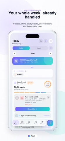 Fasti: Class Schedule Planner screenshot