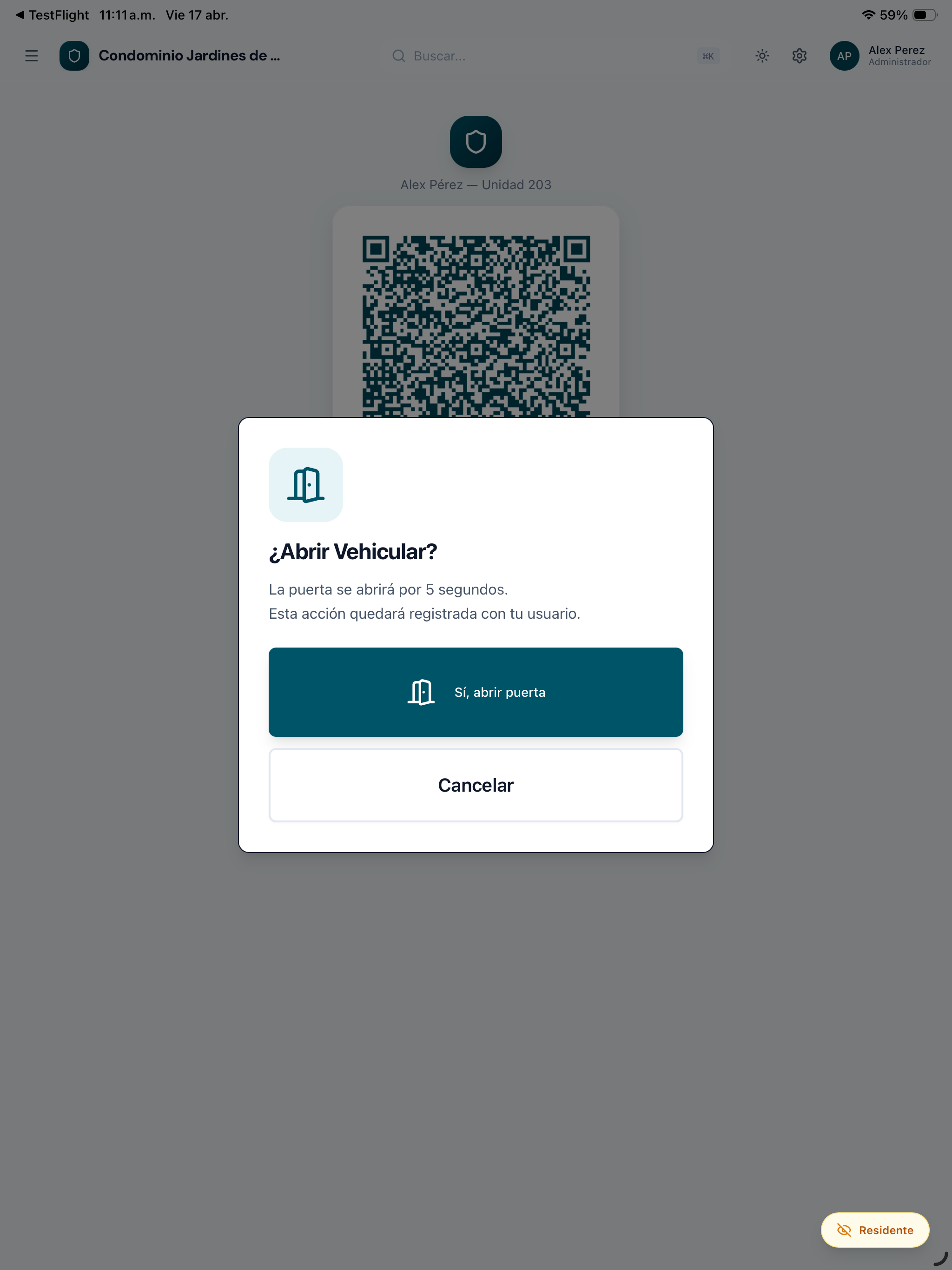 Conserje Simple screenshot 5