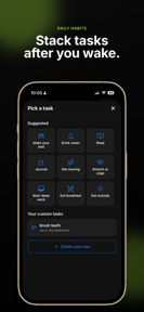 Rooster - Morning Routine screenshot