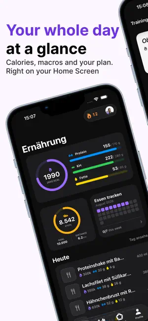 Haki Fitness & Calorie Counter screenshot 1