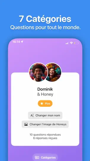 Capture d'écran de AskBae: Questions De Couple sur iPhone 4