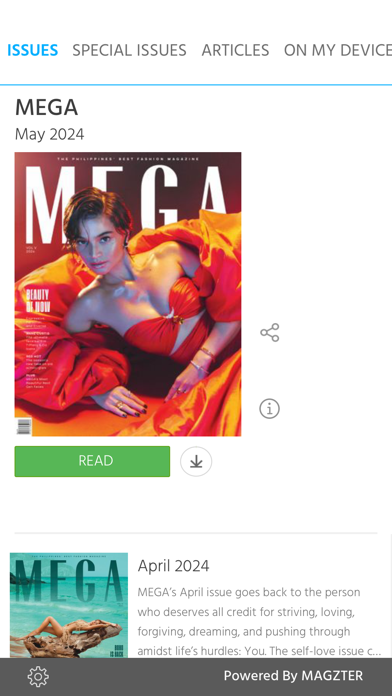 MEGA Magazine Philippines Screenshot