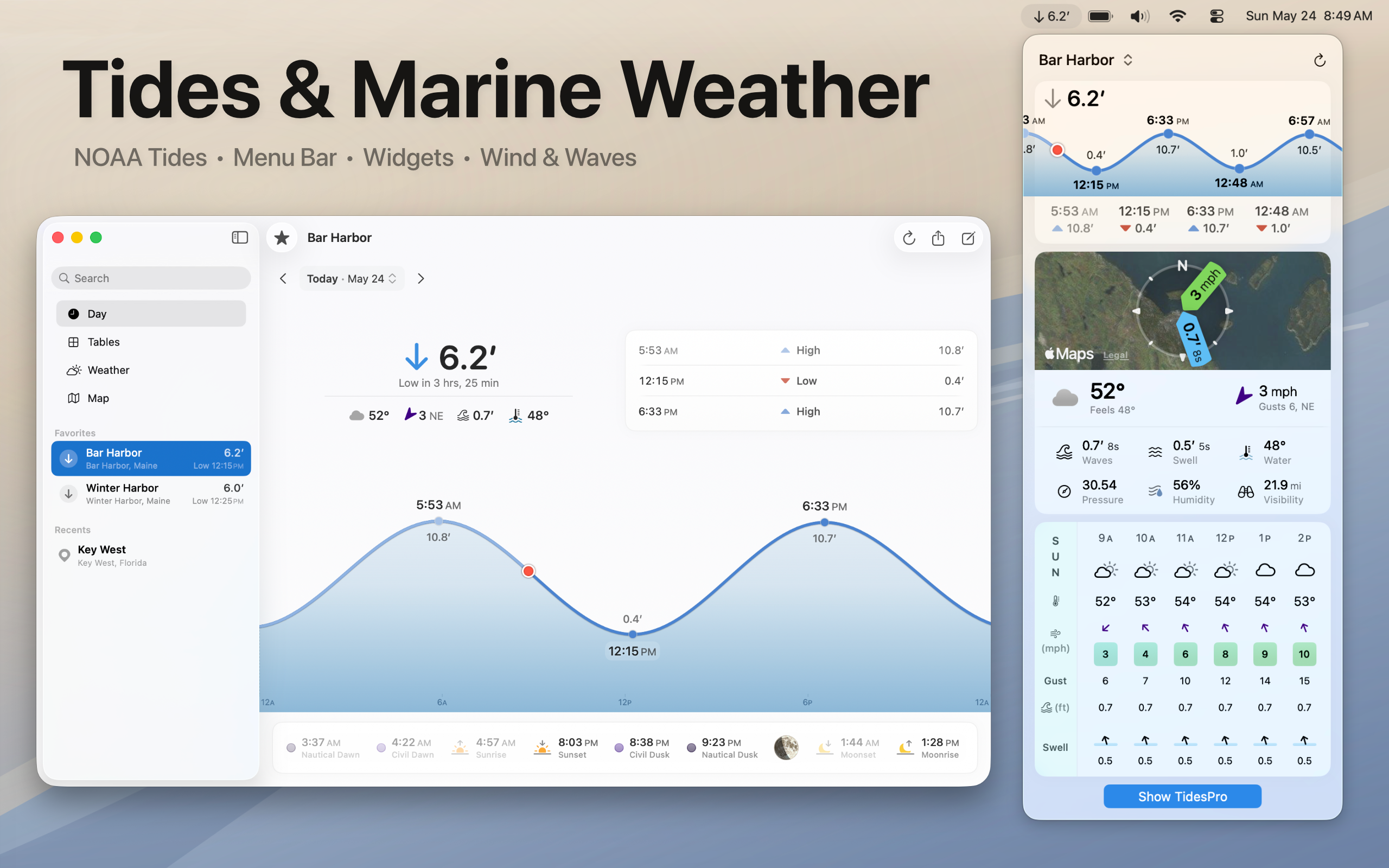TidesPro - Tide Charts