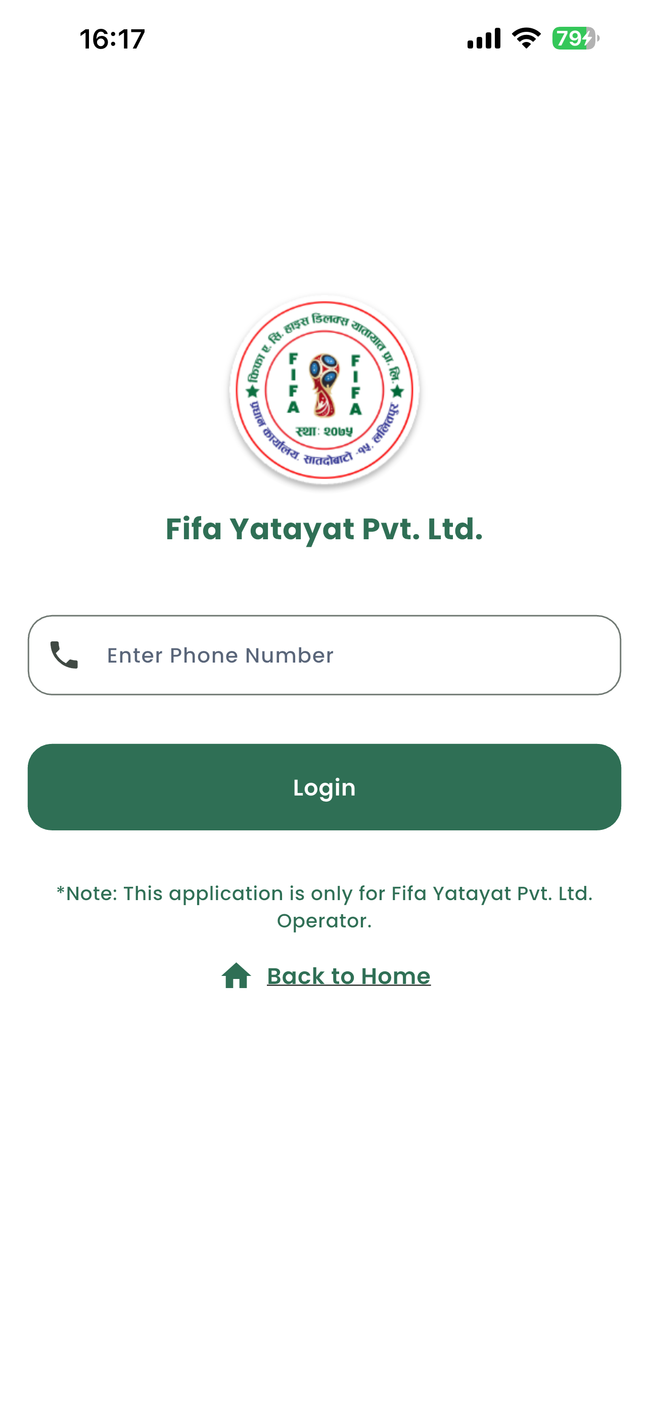 Fifa Yatayat Pvt. Ltd. screenshot 6