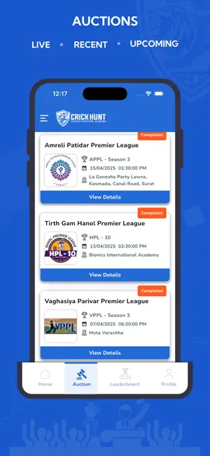 CrickHunt - Auction & Scoring screenshot 4
