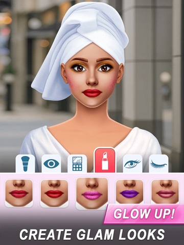 Fashion Stylist Makeup DressUp iPad screenshot
